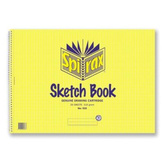 SPIRAX 533 SKETCH BOOK A3 S/O 297X420MM