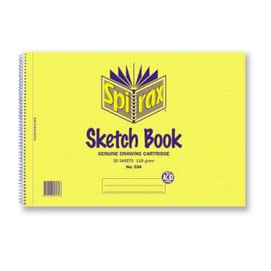 SPIRAX 534 SKETCH BOOK A4 S/O 212X297MM