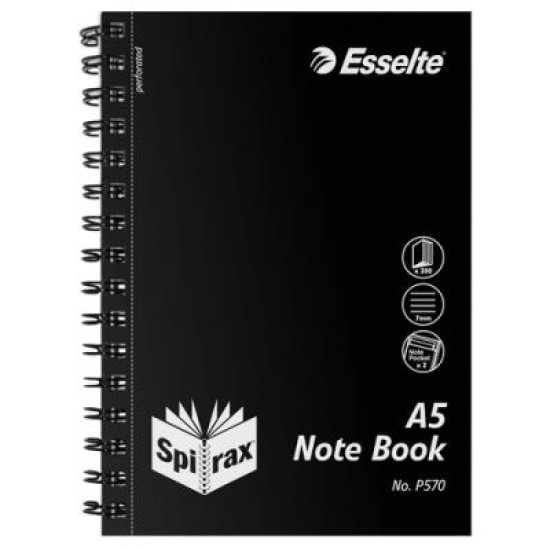 SPIRAX P570 PP NOTEBOOK A5 S/O 200PG