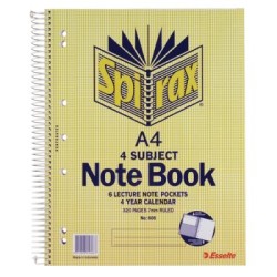 SPIRAX 606 4 SUBJECT A4 S/O 320 PAGES