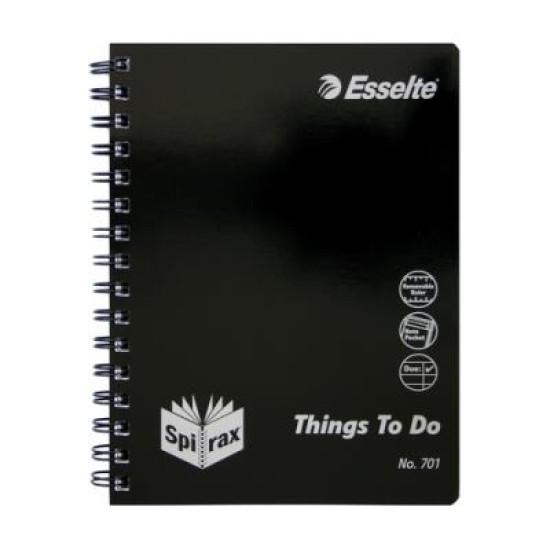 SPIRAX 701 ORGANISER RANGE THINGS TO DO