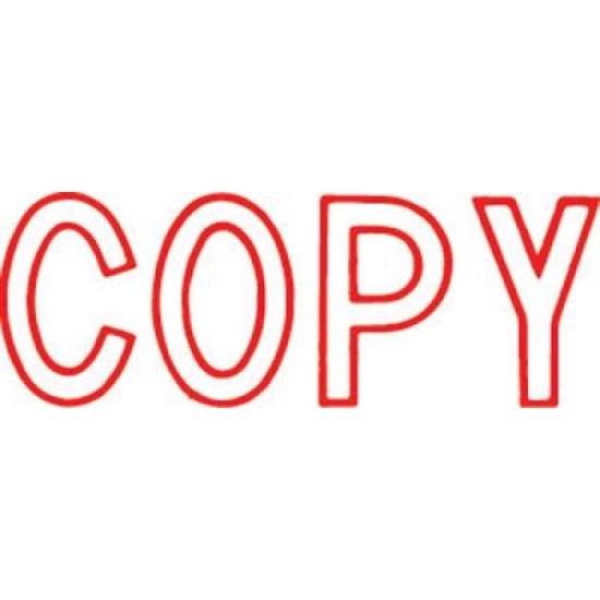 XSTAMPER VX-B 1006 COPY HANGSELL RED