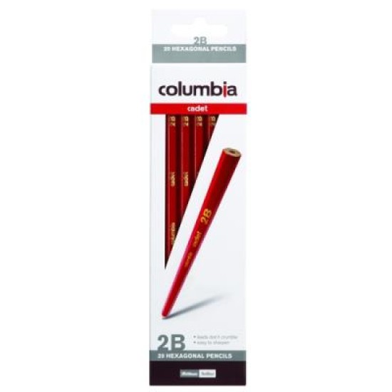 COLUMBIA PENCIL CADET HEX 2B 