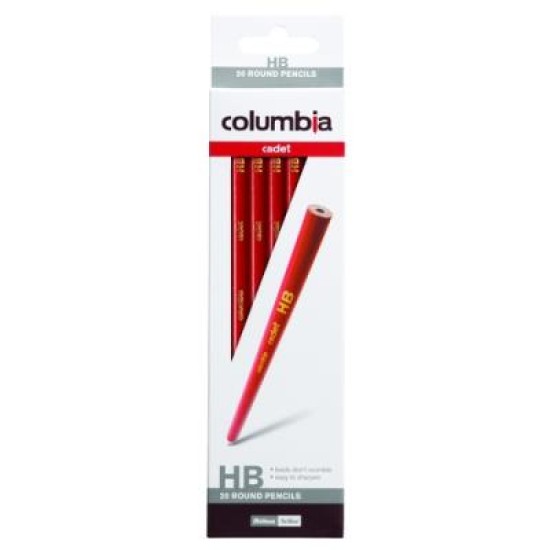 COLUMBIA PENCIL CADET RND HB 