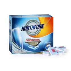 NORTHFORK DISHWASHING TABLETS ALL IN ONE BX50