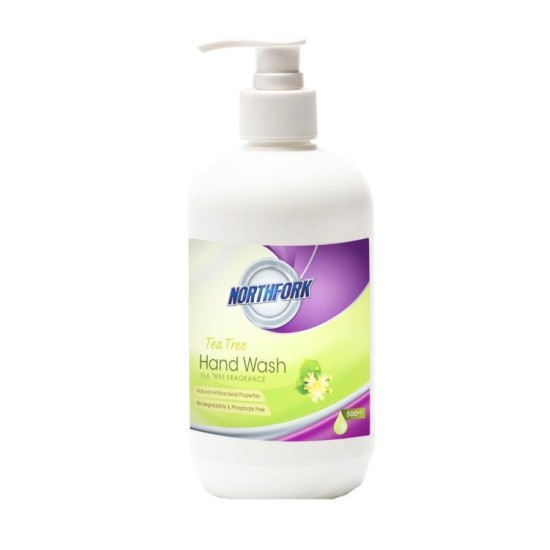 NORTHFORK 500ML LIQUID H/WASH+TEA TREE OIL
