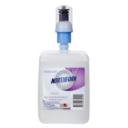 NORTHFORK HAND/BODY WASH P/WHITE 1L 0.4ML