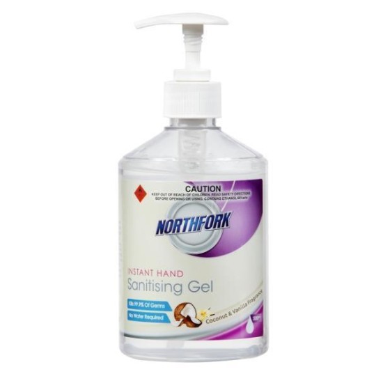 NORTHFORK HAND SAN GEL COCONUT & VANILLA 500ML