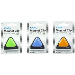 CARL MC56 BLUE MAGNETIC CLIP