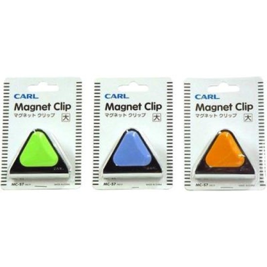 CARL MC57 ORANGE MAGNETIC CLIP