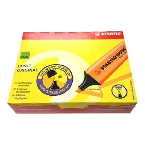 STABILO BOSS H/LIGHTER 70/33 GREEN 