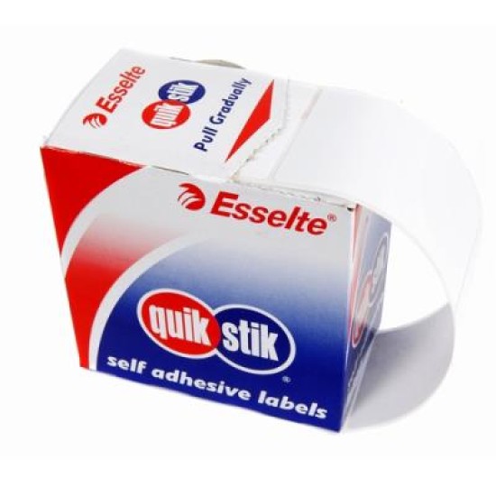 QUIKSTIK LBL DISP RECT REPO 44X65MM WH