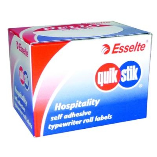 QUIKSTIK LBL DISP OVL HELLO REPO 4 X63MM