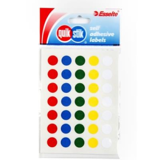 QUIKSTIK HANGSELL CIRCLE PERM 11MM ASST