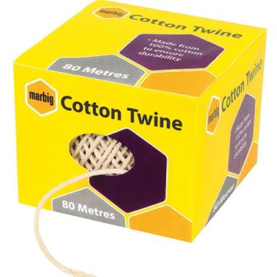 MARBIG COTTON TWINE BALL 80M