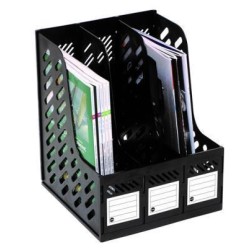 MARBIG MAGAZINE RACKS 3 SECTION