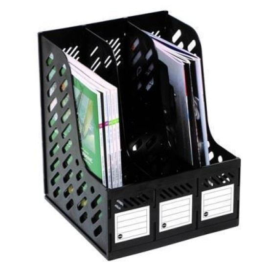 MARBIG MAGAZINE RACKS 3 SECTION
