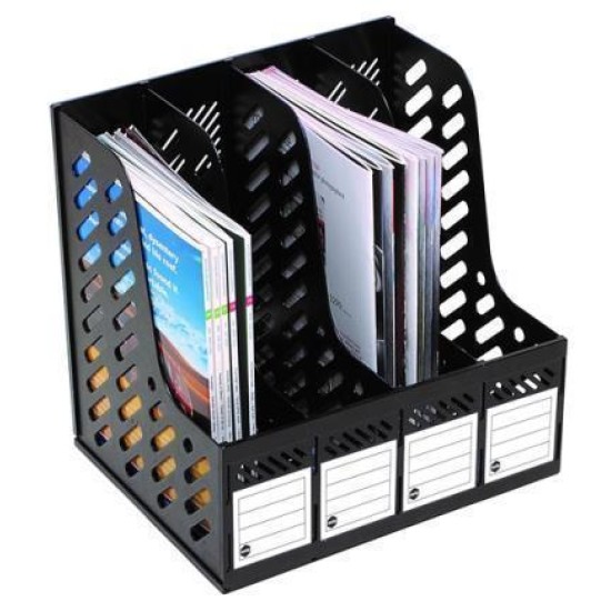 MARBIG MAGAZINE RACKS 4 SECTION
