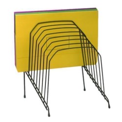 MARBIG STEP FILE ORGANISER WIRE SIL LGE