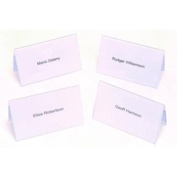 REXEL NAME PLATE + CARD SML