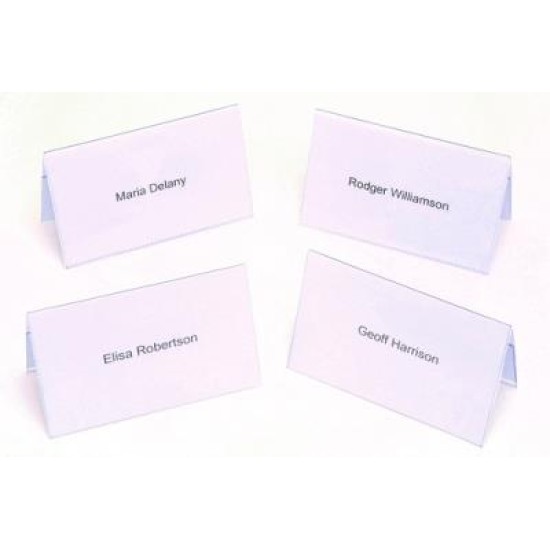 REXEL NAME PLATE + CARD SML