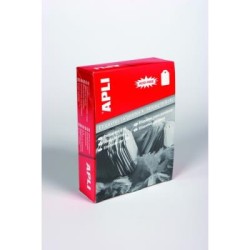 APLI STRUNG TICKETS 36X53MM WHT 500 