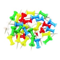 MARBIG PUSH PINS PK 30