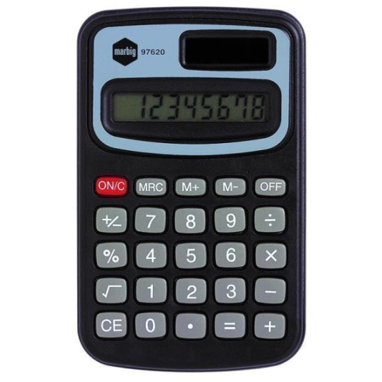 MARBIG CALCULATOR POCKET MINI 8 DIGIT