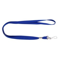 REXEL LNYRD FLAT W/SWIVEL CLIP BLU