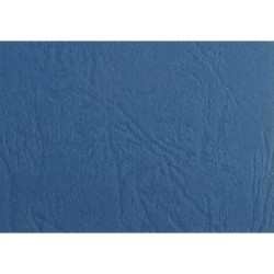 GBC LEATHERGRAIN COVERS BLACK 25PK
