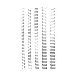 GBC WIRE 21 LOOP 6MM BLACK 100PK