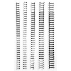 GBC WIRE 34 LOOP 6MM BLACK 100PK