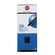 GBC PLASTIC 21 LOOP 25MM BLACK 20PK