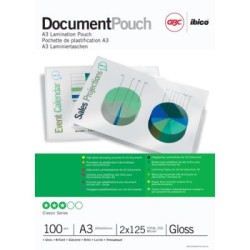 GBC A3 125 MICRON POUCH SIGNATURE 100PK