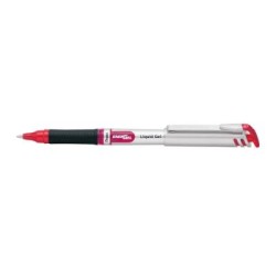 PENTEL ENERGEL LIQUID GEL PEN 0.7MM RED