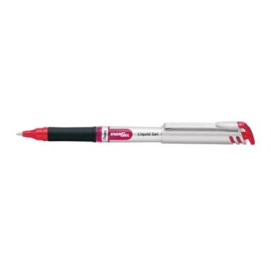 PENTEL ENERGEL LIQUID GEL PEN 0.7MM RED