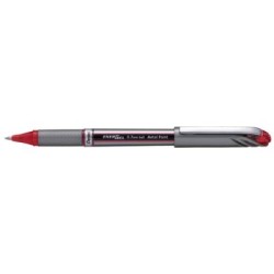 PENTEL ENERGEL METAL POINT PEN 0.7MM RED