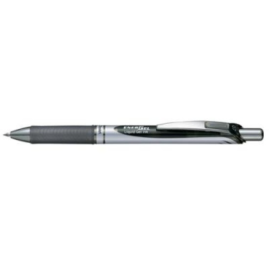 PENTEL BL77 ENERGEL RETRACTABLE 0.7MM IN BLACK