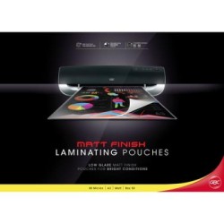 GBC A3 80 MICRON POUCHES MATT 50PK