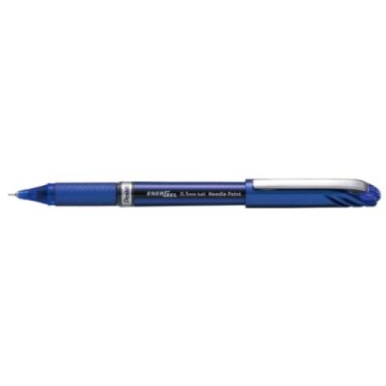 PENTEL ENERGEL NEEDLE POINT PEN 0.5MM BL