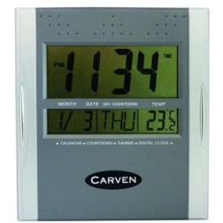 CARVEN DIGITAL WALL CLOCK SQUARE