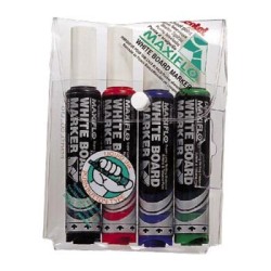 PENTEL MAXIFLO MARKER CHISEL TIP WLT4