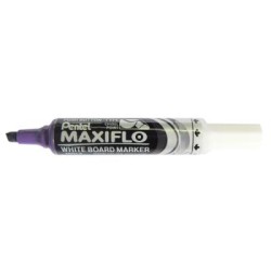 PENTEL MAXIFLO MARKER CHISEL TIP VIO