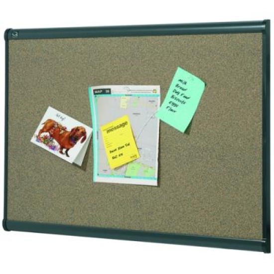 PRESTIGE GRAPHITE CORK BOARD 1800X1200MM