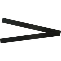 QUARTET MAG STRIPS BLACK 25 X 300MM 2PK