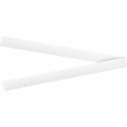 QUARTET MAG STRIPS WHITE 25 X 300MM 2PK