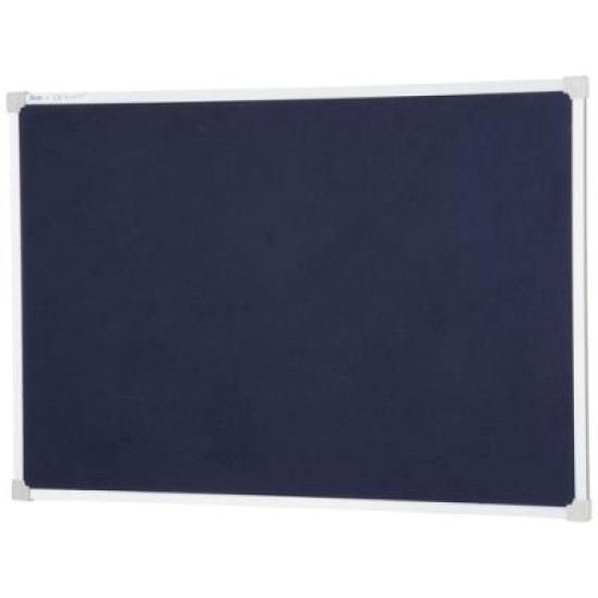 QUARTET FELT PINBOARD BLUE 1200X900MM