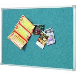 PENRITE FABRIC PINBRD WEDGEWOOD900X600MM