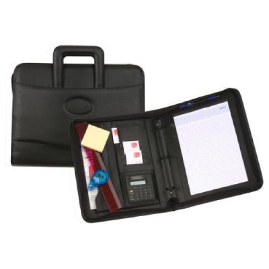 COMPENDIUM DROP HANDLE ATTACHE REXEL BLK