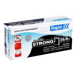 STAPLES RAPID 26/8+ 50 sheets 8mm K1/K2/S50/S60